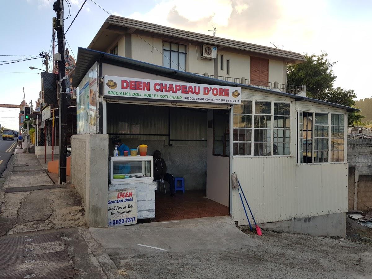 Deen chapeau doré