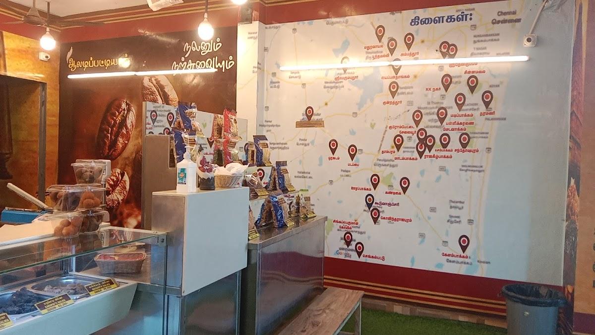 Aaladipattiyan Halwa Kadai & Karupatti coffee kadai - Sriperumbudur