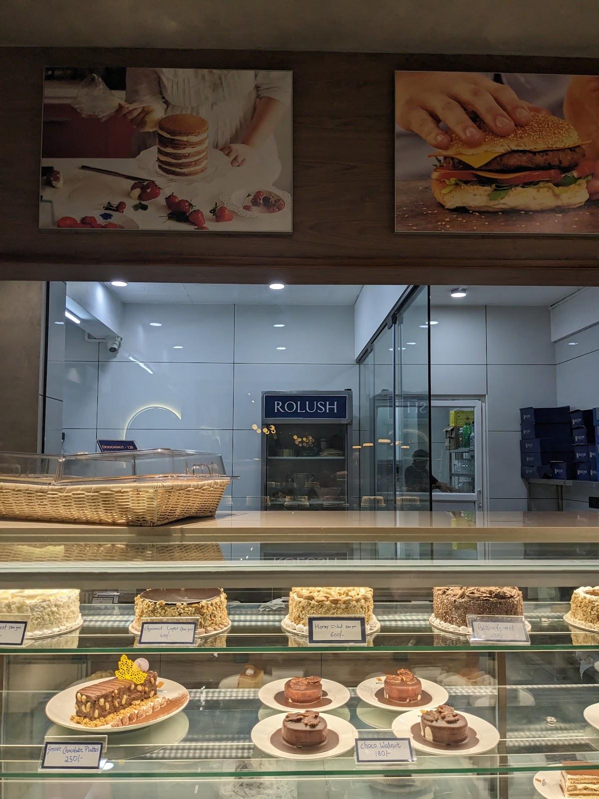 ROLUSH cafe pastries Taliparamba