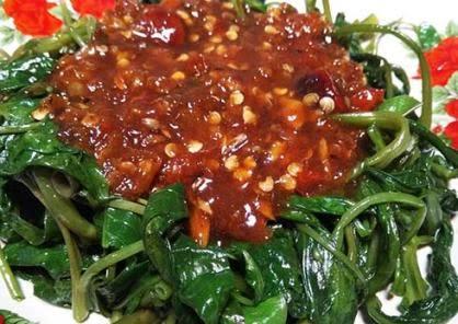 Rujak kangkung Ibu ita