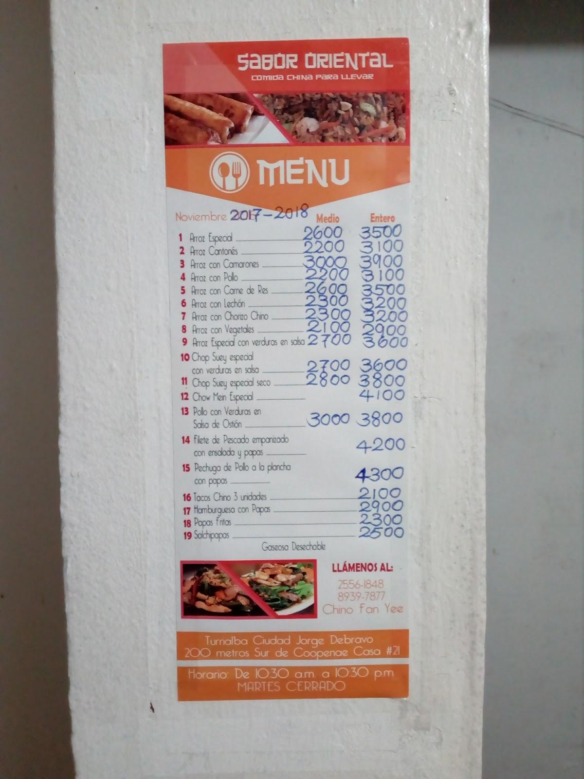 Sabor Oriental