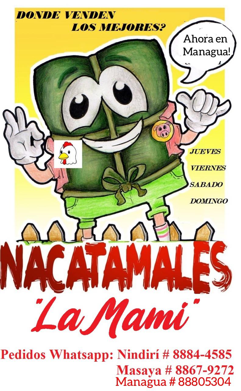 Nacatamales "La Mami". Sede Central Nindiri.