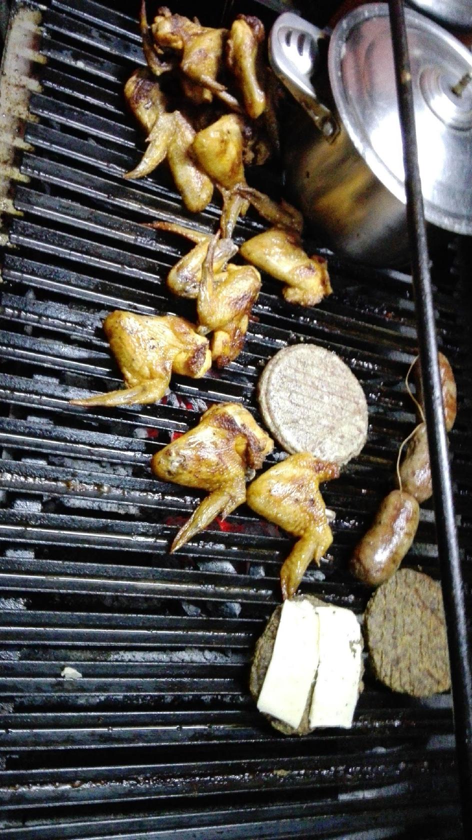 A la parrilla-Comida rapida