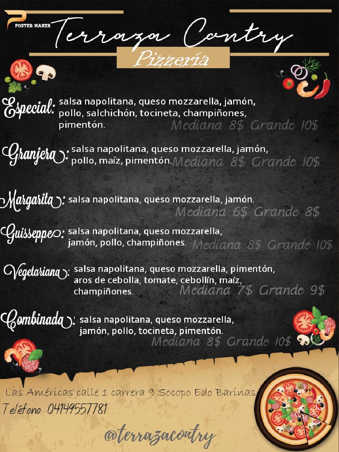 Pizzería Terraza Contry