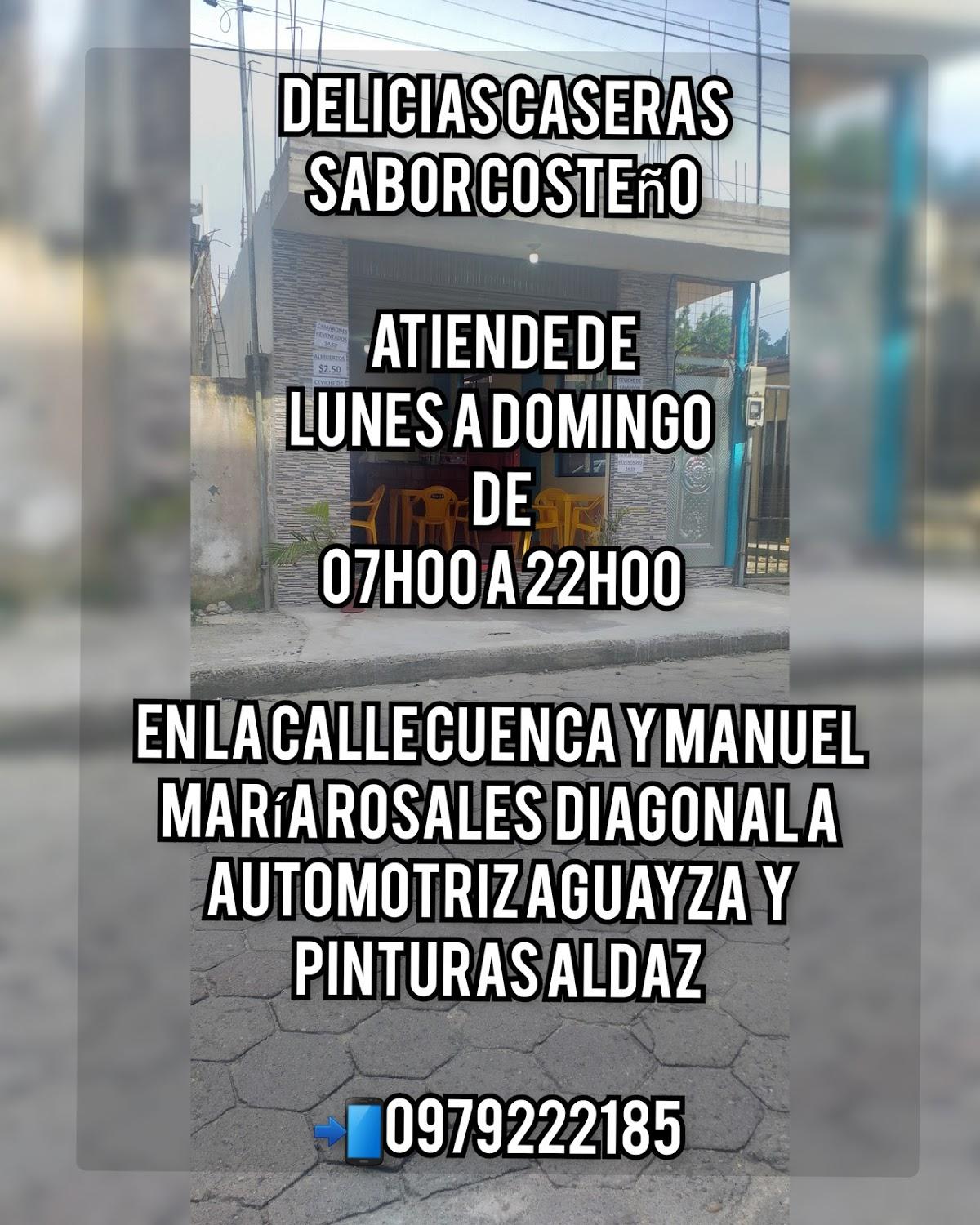 DELICIAS CASERAS SABOR COSTEÑO
