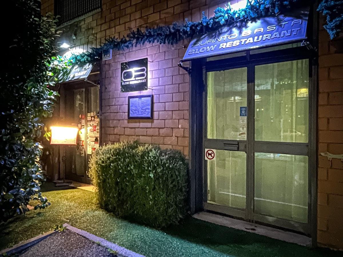 Quanto Basta Slow Restaurant Roma