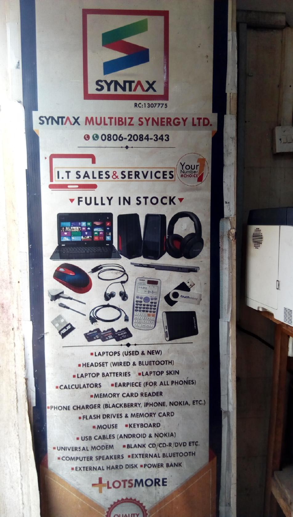 Syntax Multibiz synergy ltd.