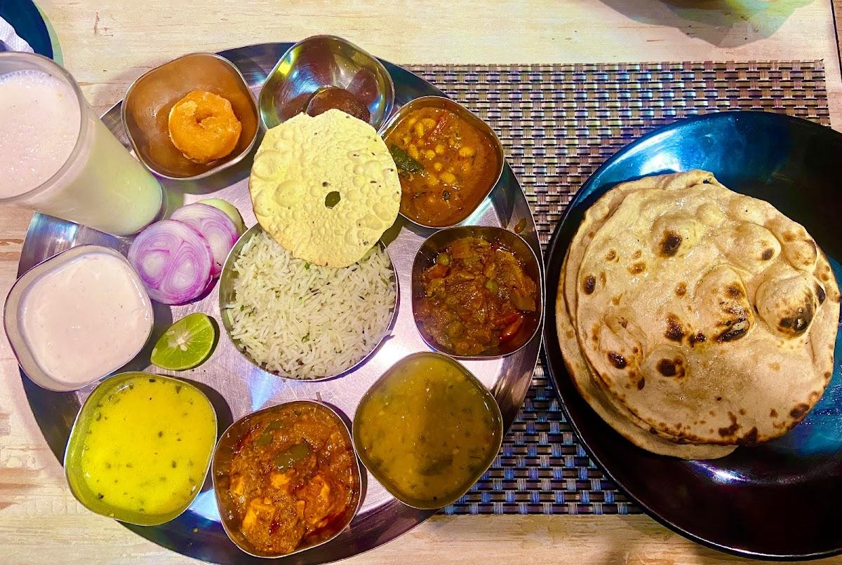 Khamma Ghani pure veg restaurant and dining hall