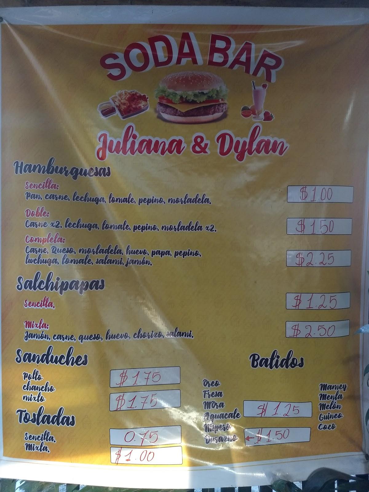 Soda Bar Dylan y Juliana.