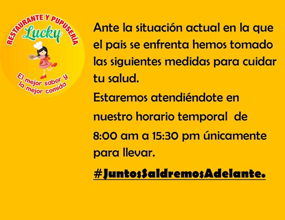 Restaurante y Pupuseria Lucky