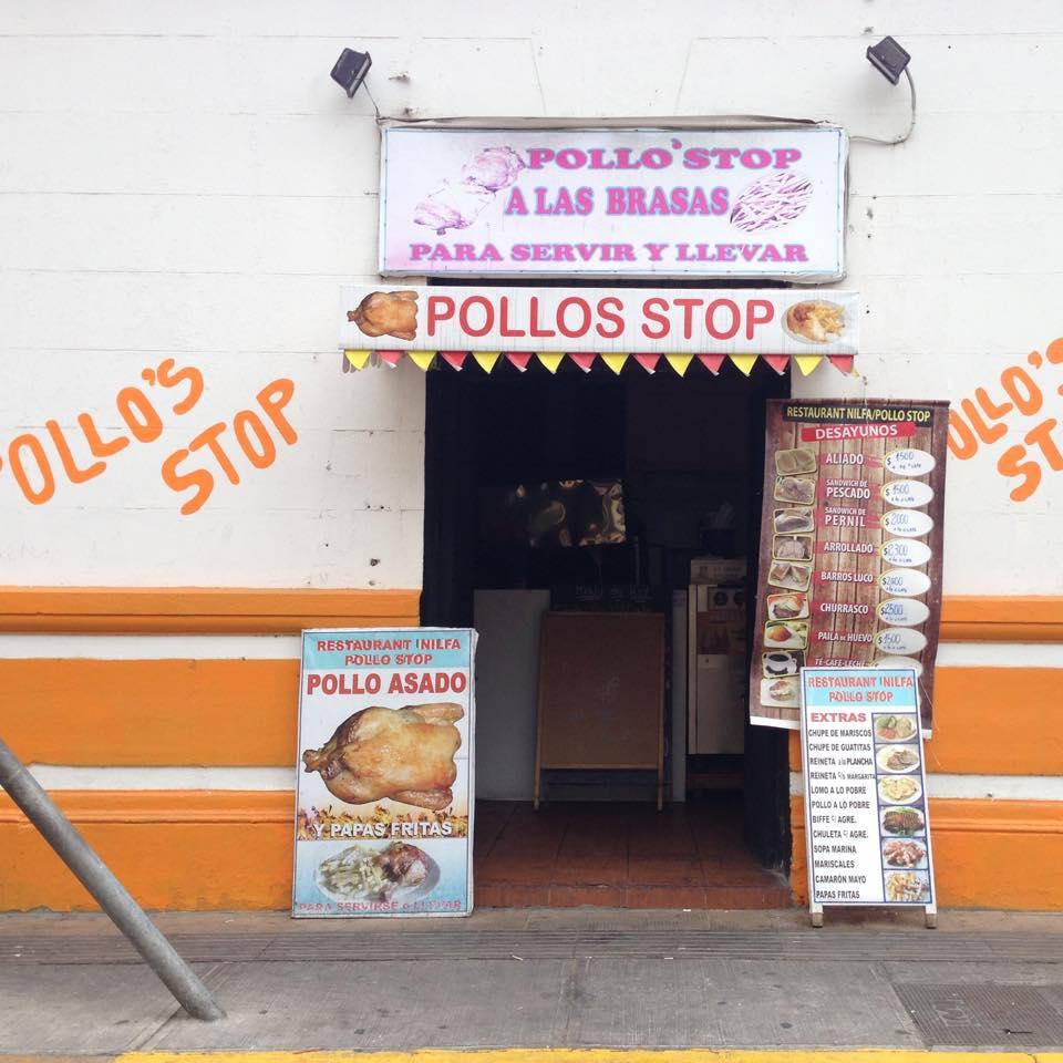 Restaurant pollo's stop