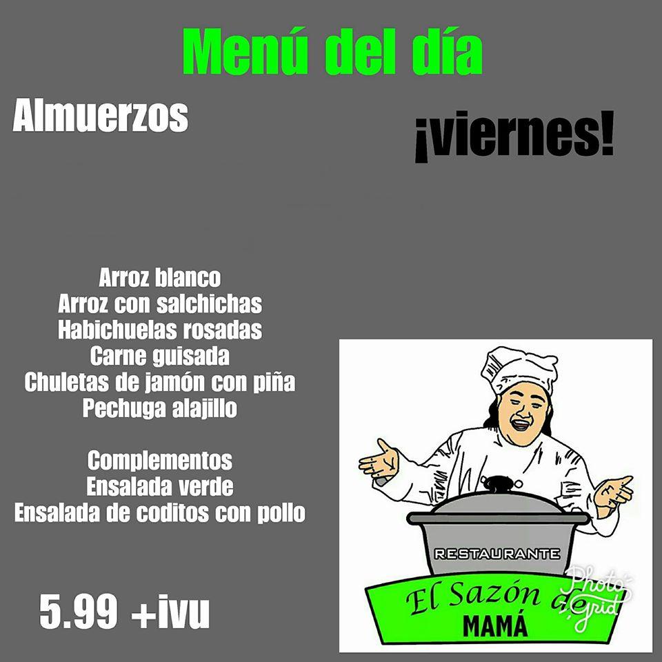 El Sazón De Mamá PR