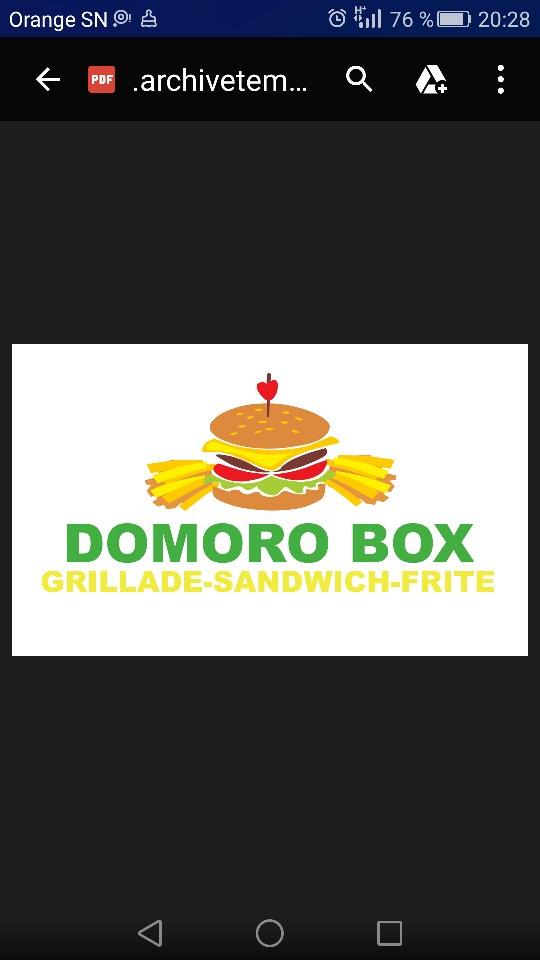 Domoro Box Dakar