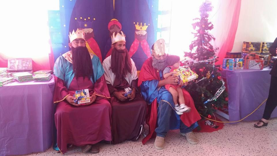 Tradicional fiesta de reyes de cuesta blanca