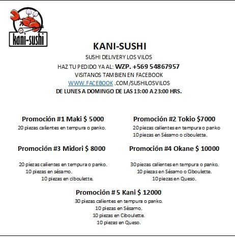 Kani-Sushi Los Vilos