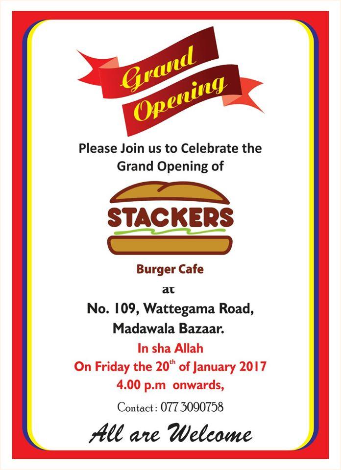 Stackers Burger Cafe
