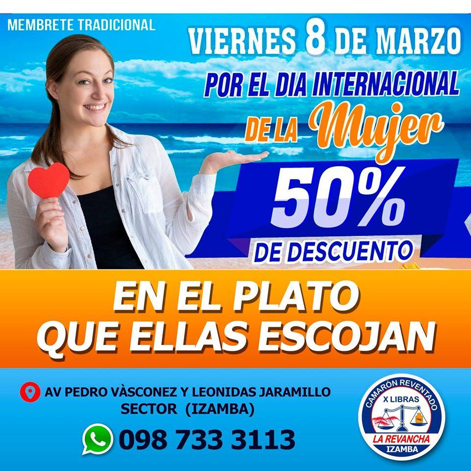 Camarón Reventado x Libras Ambato
