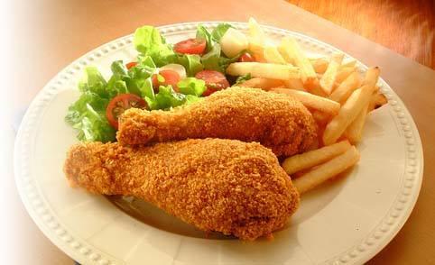 Rico pollito broaster