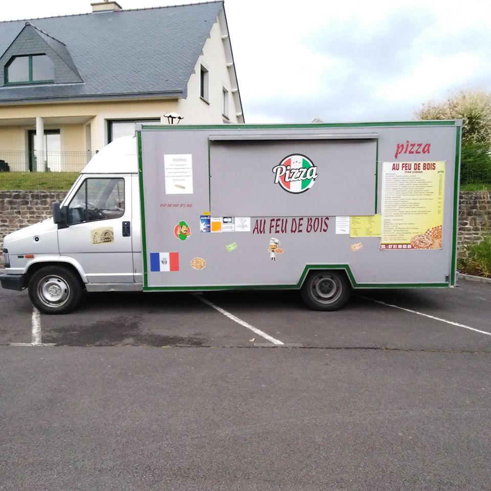 Pizza au feu de bois camion pizza