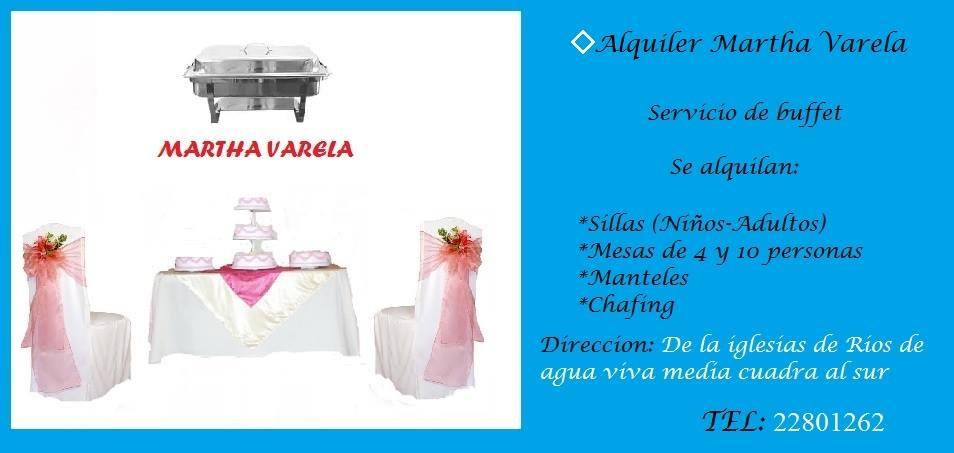 Buffet Martha Varela
