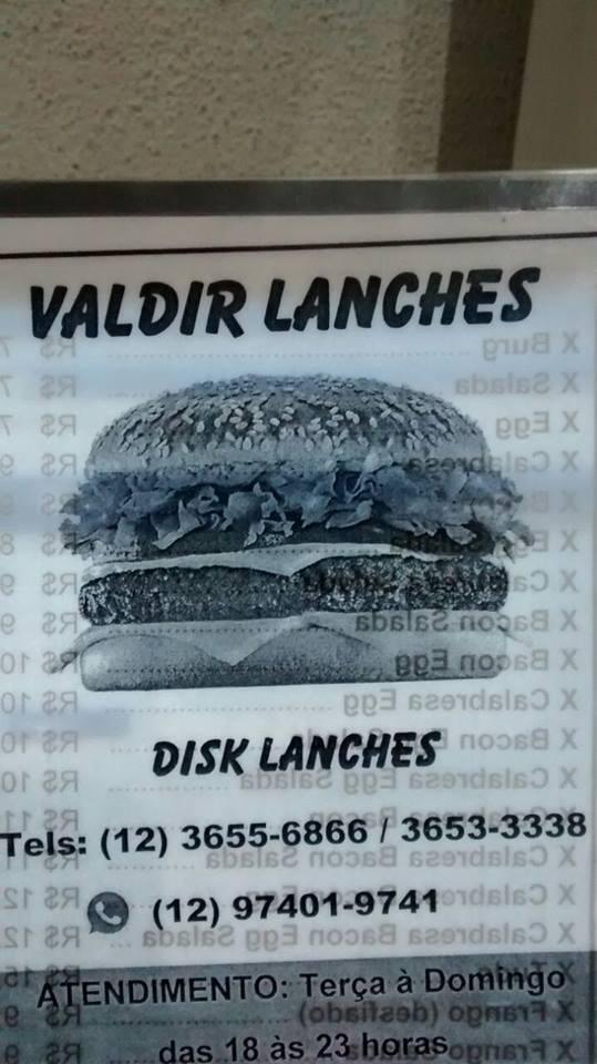 Valdir Lanches