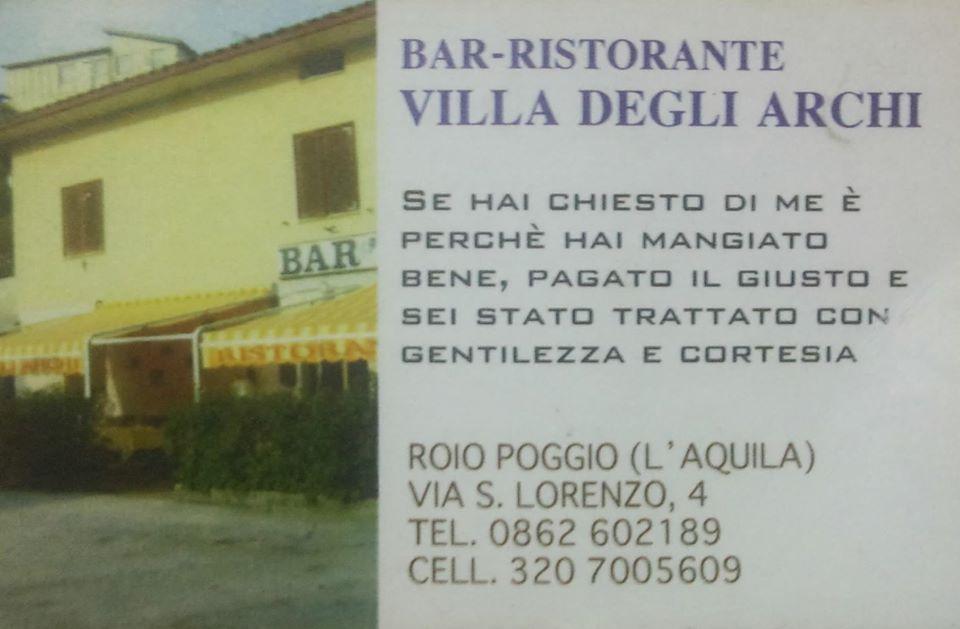Ristorante Villa Degli Archi