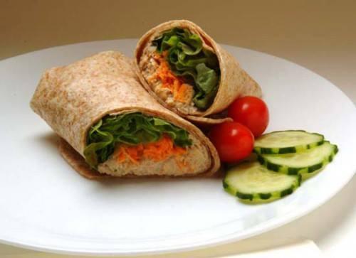 Salad & roll