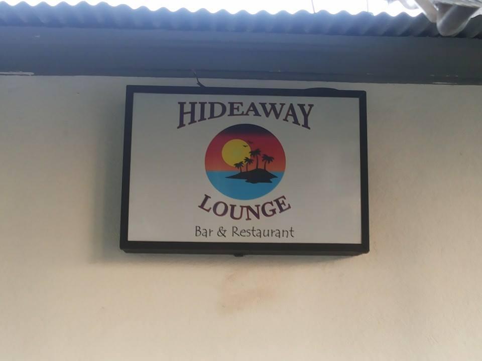 Hideaway Lounge. bar and restaurant