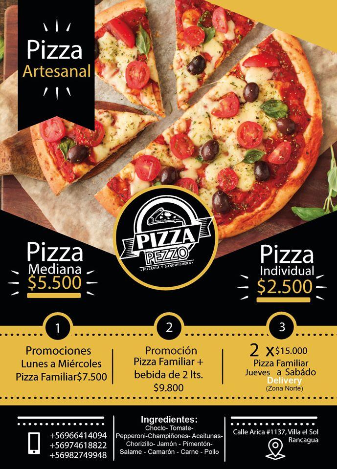 Pizza Pezzo y Pastelería