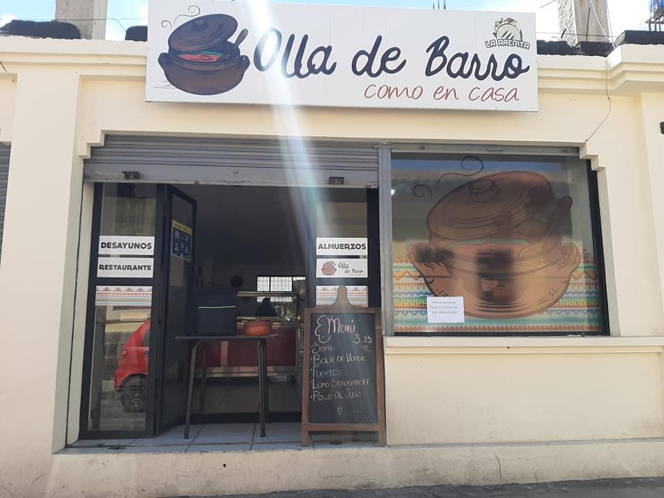 Olla de barro, como en casa