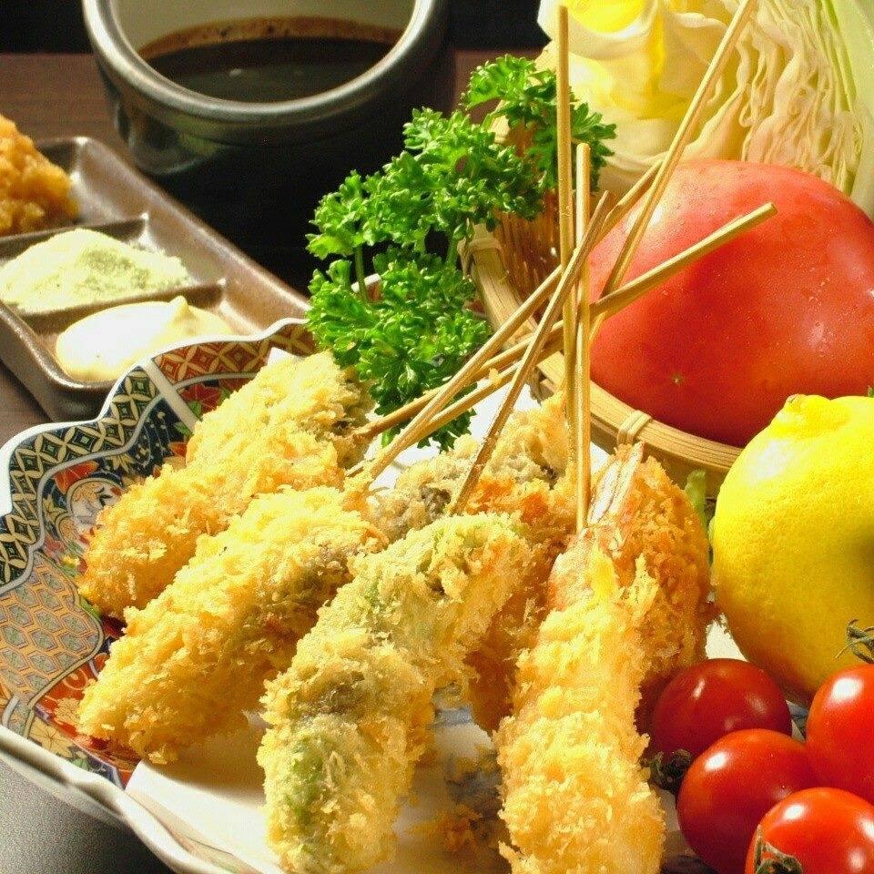鮮魚と串物いろいろ　９４０～kushimaru～