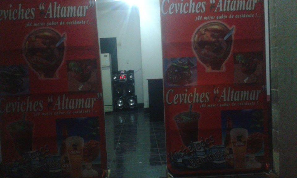 Ceviches Altamar" El mejor sabor de occidente