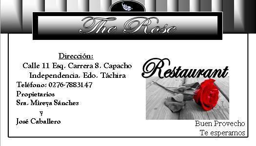 The rose restaurant