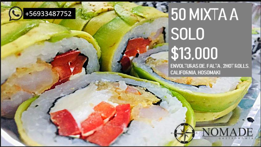 Nomade Gastronomía Sushi&Pizza