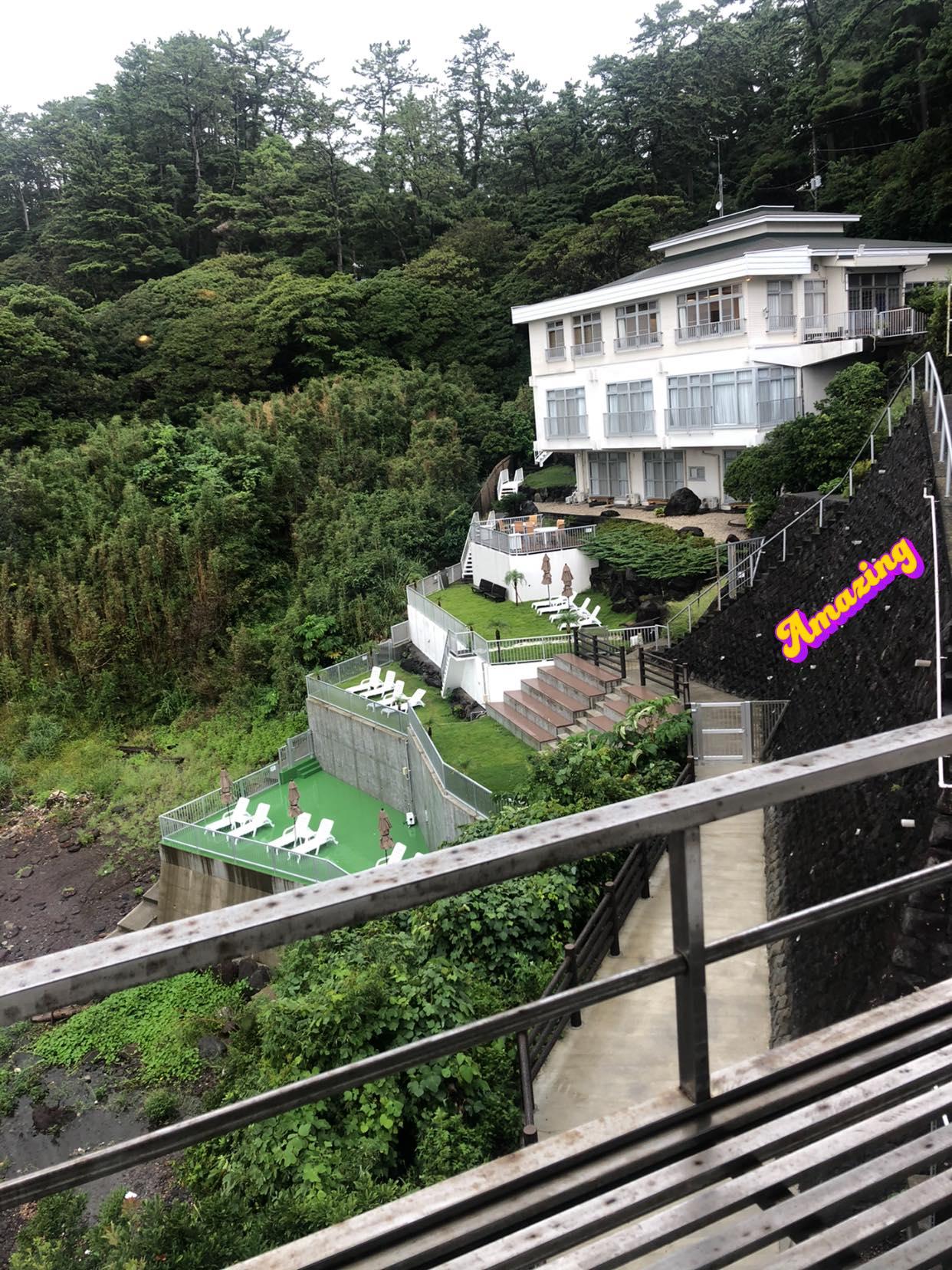 海辺のリゾート 碧い海