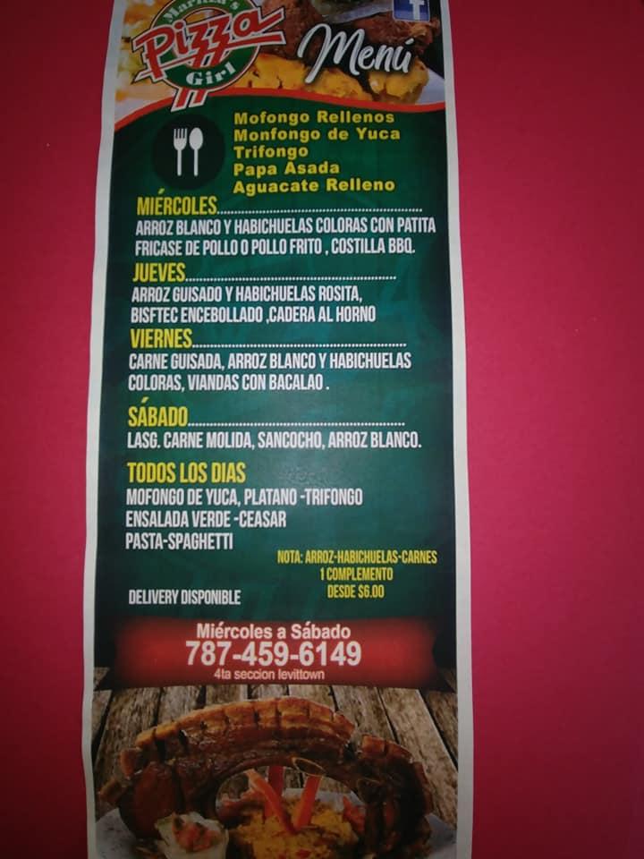 Maritza's Pizza Girl