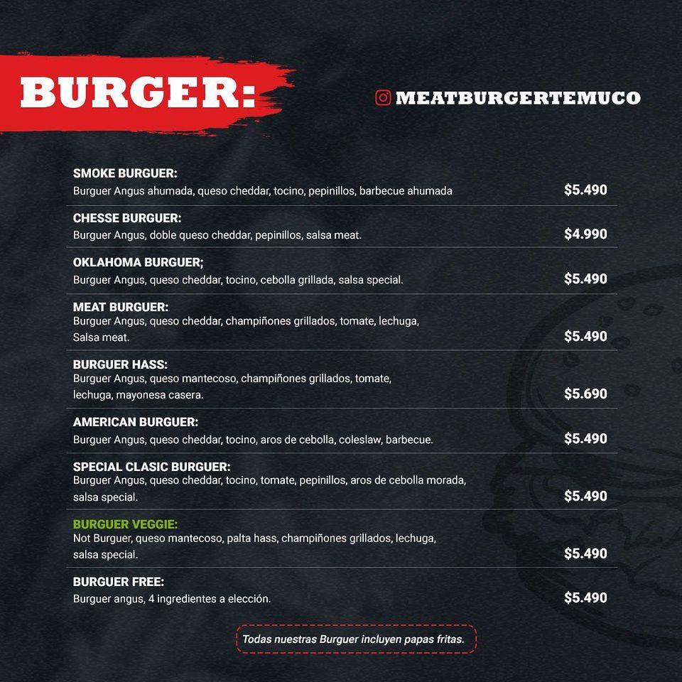 Meat Burger Temuco