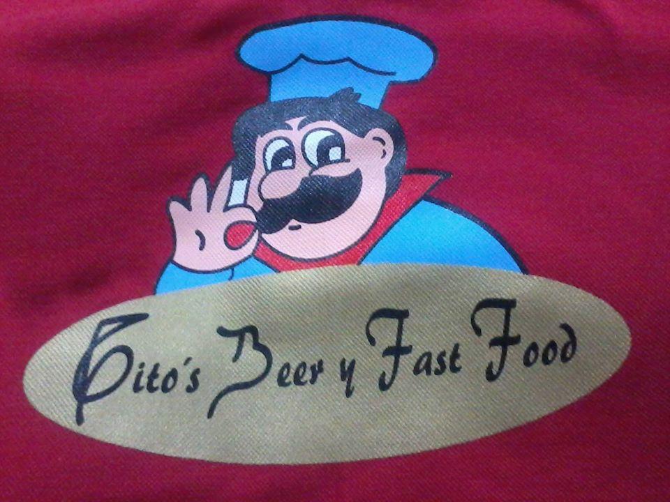 Tito's beer y fast food