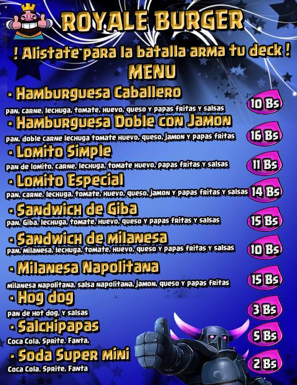ROYALE BURGER