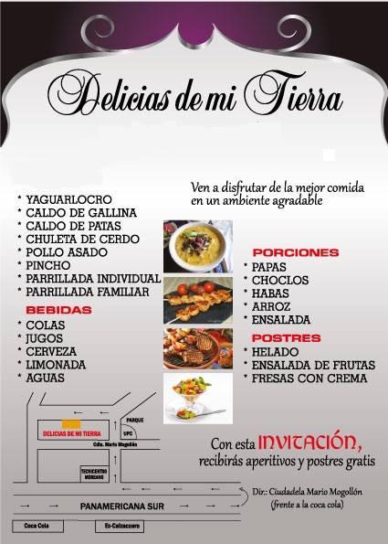 Delicias de mi Tierra