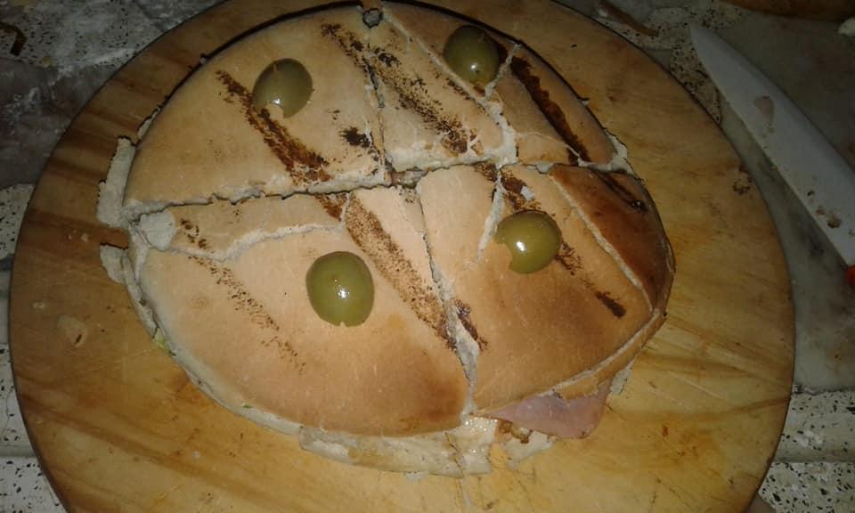 Mostacho pizzas a la parrilla