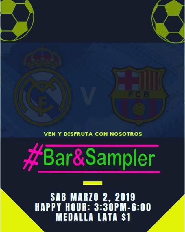 Hashtag Bar and Sampler