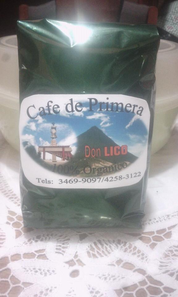 Cafe Don LICO, 100% Orgánico, de Altura
