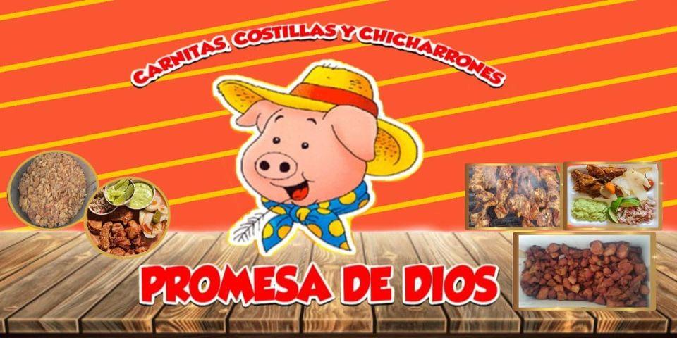 Carnitas, Costillas y Chicharrones Promesa de Dios