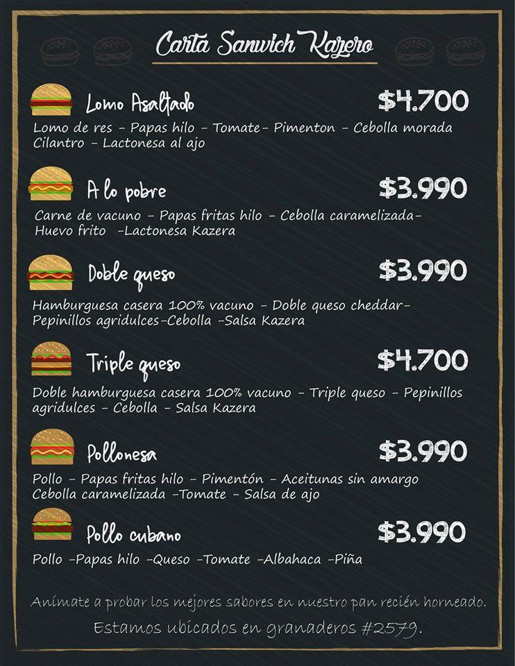 Sanwich Kazero