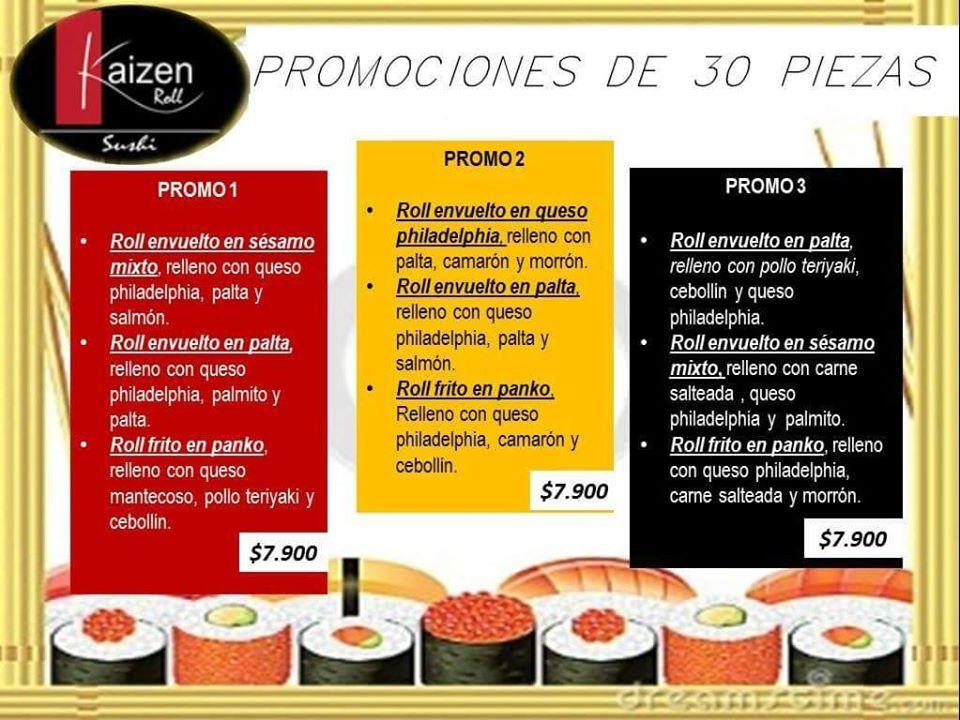 Kaizen roll sushi Valdivia