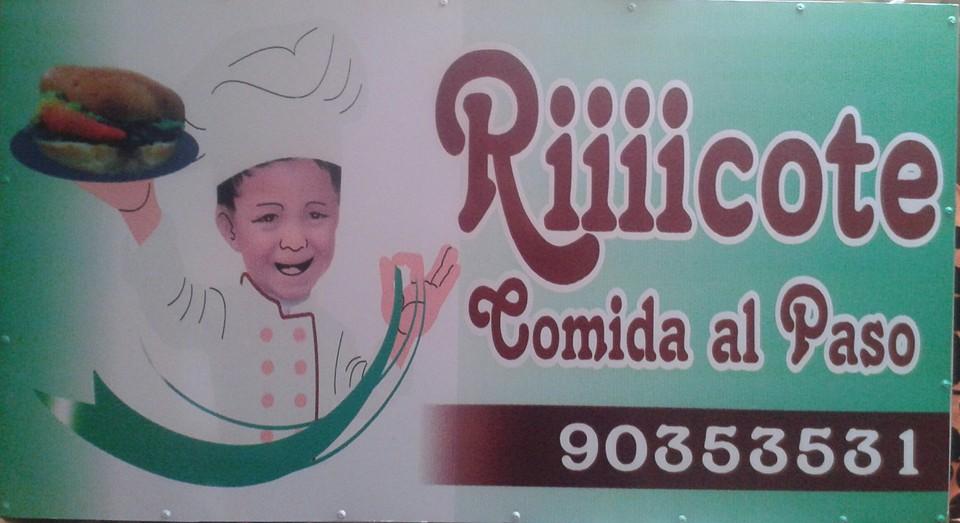 Comida Al Paso"RIIICOTE"