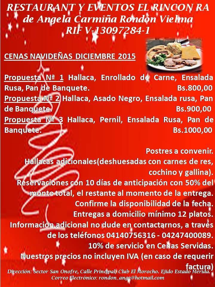 Restaurant Y Eventos El Rincon RA