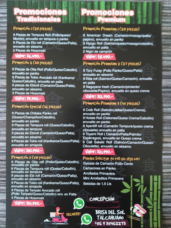 Crisbel Sushi Delivery Concepción