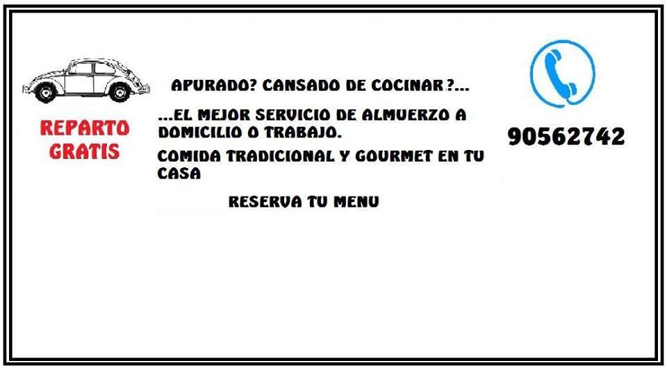 Almuerzos a domicilio coquimbo
